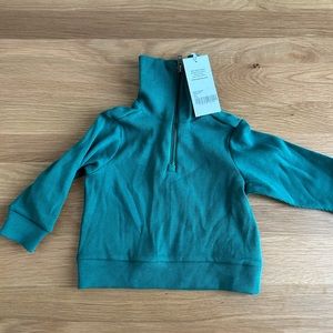 Noble Carriage ribbed half-zip sweatshirt